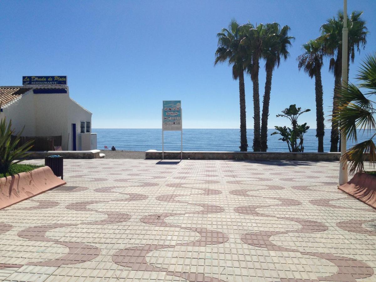 Apartamento 1A Linea Playa Com Piscina Альмуньекар Экстерьер фото